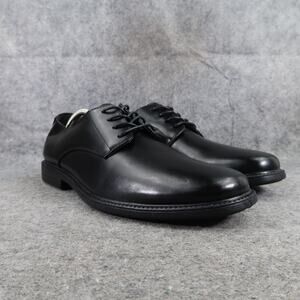 Hunters Bay Shoes Men 11.5 Oxford Derby Dress Formal Event Black Classic Lace Up